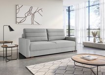 Stolio three-seater sofa with storage Castel 80 easy-clean velvet