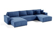 Corner sofa with sleeping function Bazzanese U (Fabric: Poso 05)