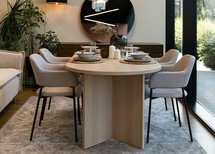 Upholstered chair with armrests Azhai beige