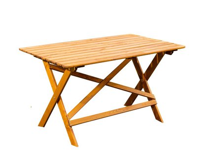 Launters Honey Pine Garden Table