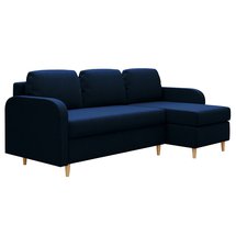 Corner sofa with sleeping function Parcully (Fabric: Kronos 09)