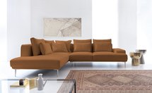 Mesito corner sofa bed (Fabric: Element 07, Side: Right)