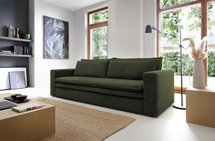 Baptello Poso 46 three-seater sofa bed with corduroy storage