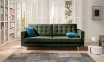 Juttic three-seater sofa bed (Fabric: Gemma 39)