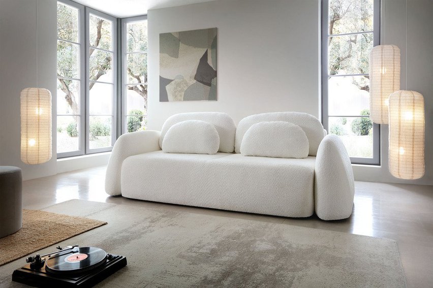 Three-seater sofa bed Follino Abriamo 04