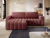 Corner sofa with sleeping function Tinctorius (Fabric: Monolith 63, Side: Left)