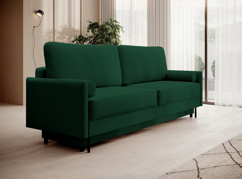 Tomonde three-seater sofa with storage space