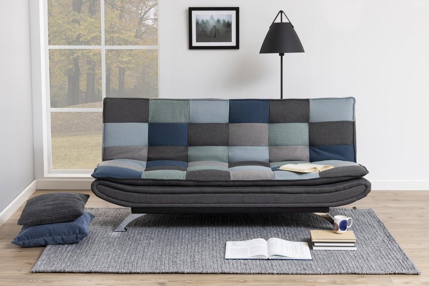 Fridoa sofa 196 cm multicolor patchwork