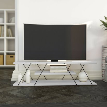 Ceeza TV cabinet 30x120 cm white