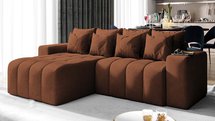 Corner sofa with sleeping function Batilo L (Fabric: Salvador 15, Side: Left)