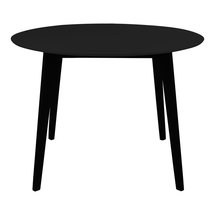 Bignus round table 105 cm black