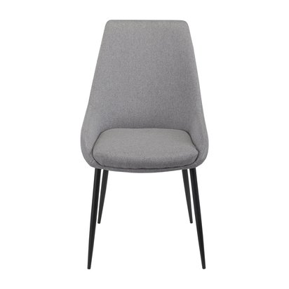 Nerrom upholstered chair, gray, waterproof wickerwork