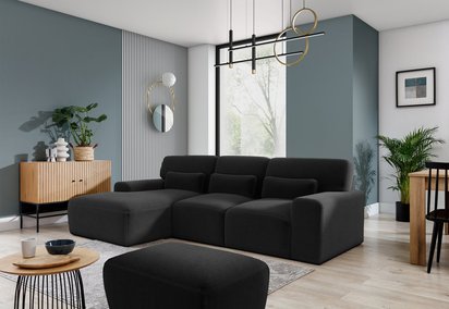 Modular corner sofa Ortimino L-shaped Onega 11 left-hand side