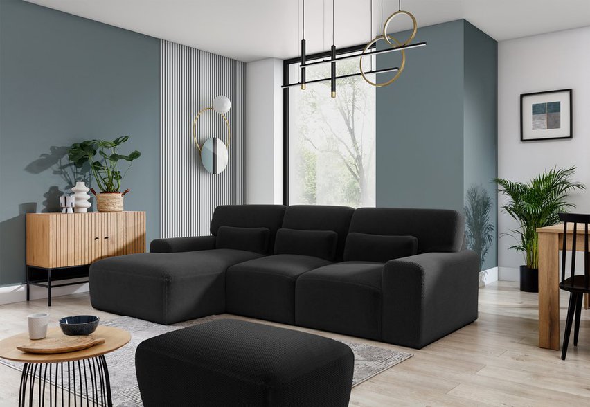 Modular corner sofa Ortimino L-shaped Onega 11 left-hand side