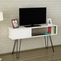 TV cabinet Harp white