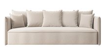 Calabrio three-seater sofa bed with storage (Fabric: Castel 03)