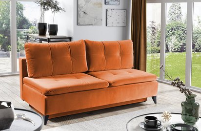 Norberg three-seater sofa bed with storage (Fabric: Trinity 25)