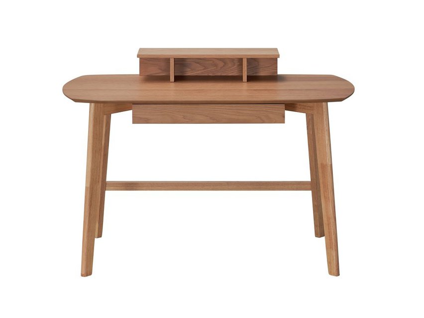 Skility wooden desk 120x60 cm, natural oak