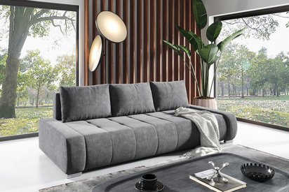 Magliano three-seater sofa bed (Fabric: Monolith 84)