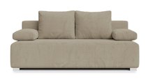 Farmosa sofa bed with sleeping function and bedding container Poso 02 corduroy