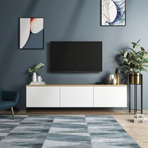 Nonita TV cabinet 160 cm white