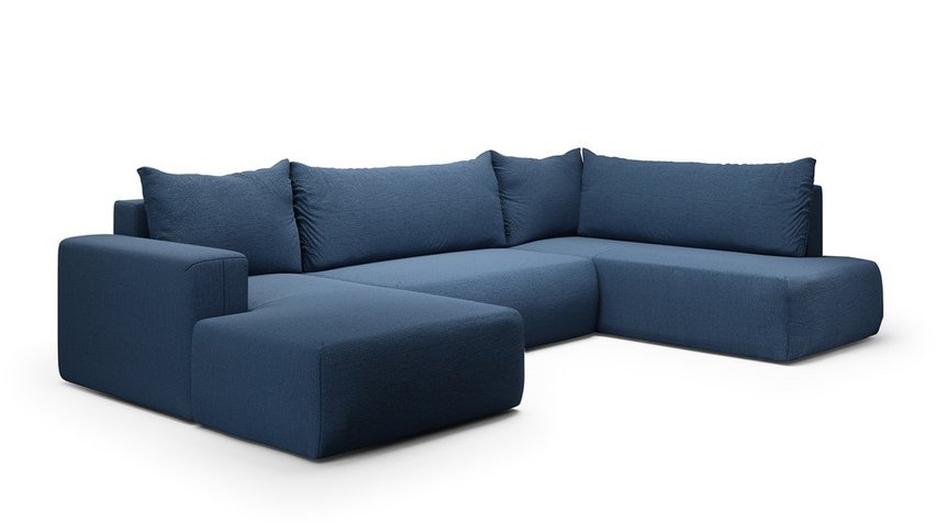 Corner sofa with sleeping function Lummi U-shaped Aragon 79 left-hand side