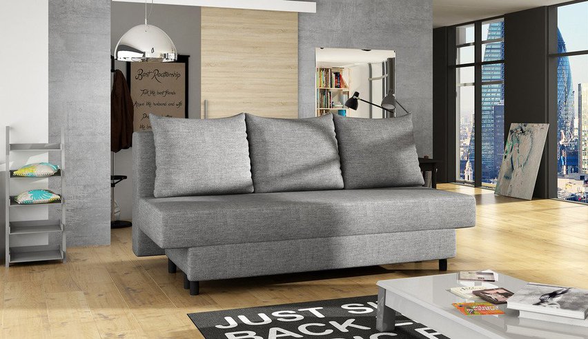 Holie three-seater sofa bed (Sawana 21)