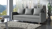 Calluto sofa bed with Kronos 53 velvet container