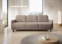 Three-seater sofa bed Hamiel with storage Poso 02 corduroy