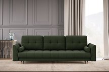 Agriano three-seater sofa with storage Storm 39 easy-clean chenille