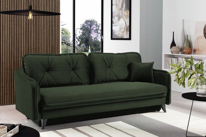 Rocciano sofa bed 225 cm (Fabric: Riviera 38)