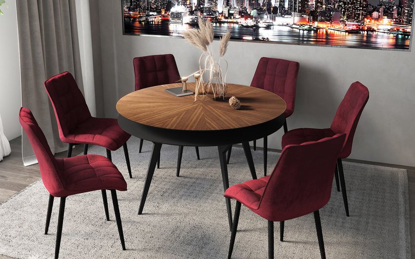 Luzenco round table with a diameter of 120 cm