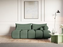 Dandelino Mini three-seater sofa with sleeping function Sicuro 05 chenille