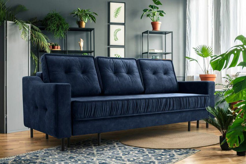 Kojola three-seater sofa with storage (Fabric: Palladium 12)