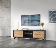 RTV cabinet Boulia 154 cm herringbone RTV154