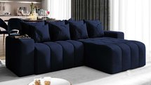 Corner sofa with sleeping function Batilo L (Fabric: Salvador 05, Side: Right)