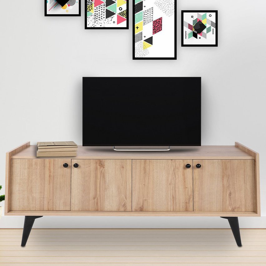 Navra TV cabinet 62x150 cm oak