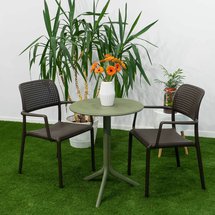 Spritz Nardi round garden table, 60 cm, made of certified green material