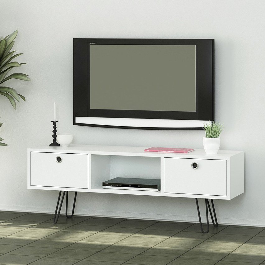 Madorda TV cabinet white