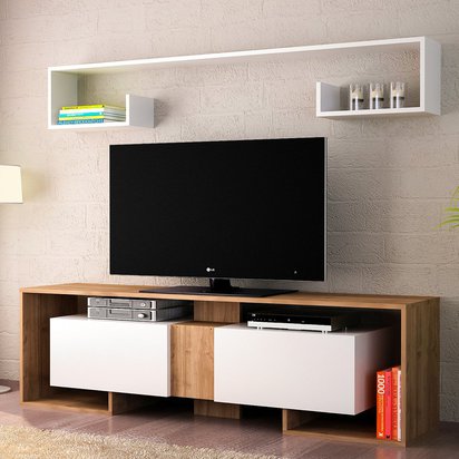 Bettaks TV cabinet with shelf