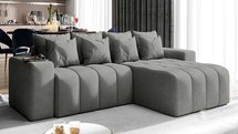 Corner sofa with sleeping function Batilo L (Fabric: Salvador 17, Side: Right)