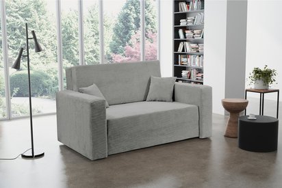 Peroso Poso 110 double sofa bed with corduroy storage