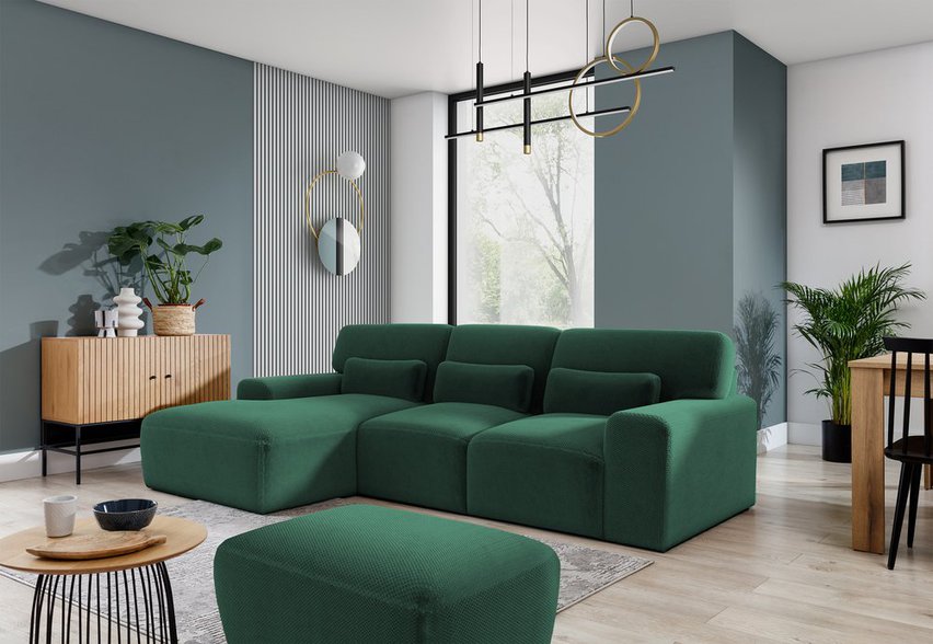 Modular corner sofa Ortimino L-shaped Onega 1 left-hand side