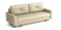 Lartes three-seater sofa bed with storage (Fabric: Monolith 04, Legs: Natural)