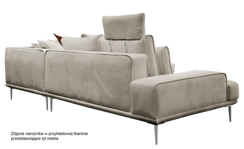 Mesito corner sofa bed (Fabric: Element 12, Side: Right)