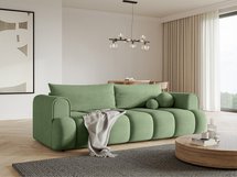 Dandelino three-seater sofa with sleeping function Magic Velvet 2243 velvet