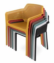 Net Nardi garden chair made of certified anthracite material