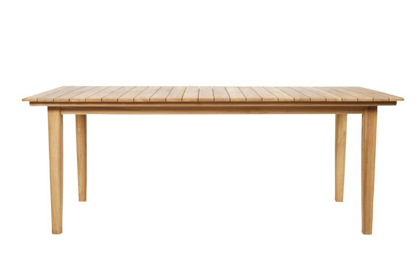 Raryle garden table 200x90 cm in teak wood