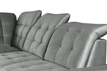 Malihini L-shaped corner sofa with sleeping function with container Element 04 velvet left-hand side