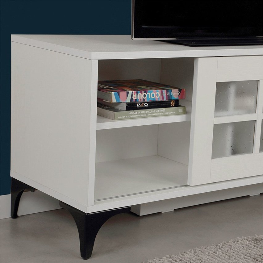 Hills TV cabinet 125 cm white